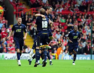 Bristol City V Millwall Prints: Bristol City vs Millwall: A Football Showdown - Season 10-11