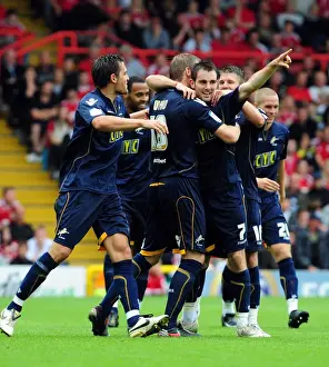 Bristol City V Millwall Prints: Bristol City vs Millwall: A Football Showdown - Season 10-11