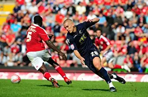 Bristol City V Millwall Prints: Bristol City vs Millwall: A Football Showdown - Season 10-11