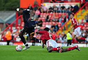 Bristol City V Millwall Prints: Bristol City vs Millwall: A Football Showdown - Season 10-11