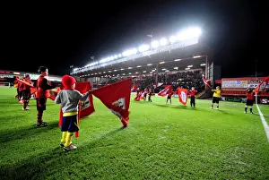 Bristol City V Millwall Prints: Bristol City vs. Millwall: The Intense Rivalry - A Football Battle (Season 11-12)