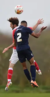 Framed Print : Bristol City vs Millwall: Intense Rivalry in U21 PDL2 Clash - Hall vs Siafa Battle for Supremacy Framed Print : Bristol City vs Millwall: Intense Rivalry in U21 PDL2 Clash - Hall vs Siafa Battle for Supremacy