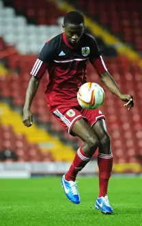 Bristol City U21s V Millwall U21s Prints: Bristol City vs Millwall: Kranendonk in Action during U21s Football Match at Ashton Gate