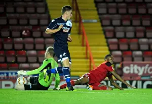 Bristol City U21s V Millwall U21s Prints: Bristol City vs Millwall: Professional Development League 2 Clash at Ashton Gate