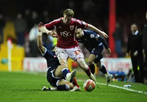 Bristol City V Millwall Prints: Bristol City vs Millwall: Season 11-12 - The Football Showdown