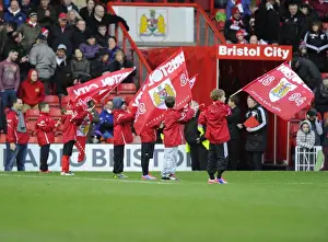 Bristol City vs MK Dons Clash in Sky Bet League One at Ashton Gate (January 2014)