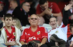 Bristol City V MK Dons Prints: Bristol City vs MK Dons Clash in Sky Bet League One at Ashton Gate (September 2014)