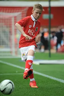 Bristol City V MK Dons Prints: Bristol City vs MK Dons: Exciting Football Action at Ashton Gate, September 2014