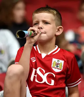 Framed Print : Bristol City vs MK Dons: A Fan's View of the Sky Bet Championship Clash at Ashton Gate Stadium (October 3, 2015)