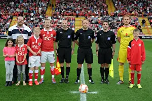 Bristol City V MK Dons Prints: Bristol City vs MK Dons Football Rivalry: A Clash of Clubs in Sky Bet League One