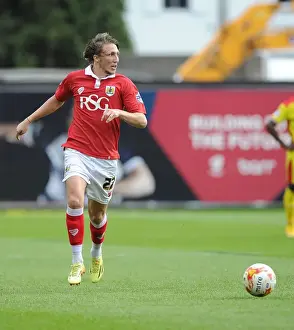 Bristol City V MK Dons Prints: Bristol City vs MK Dons: Luke Ayling in Action at Ashton Gate, September 2014