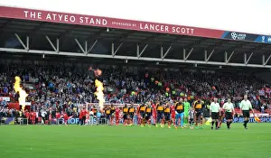 Bristol City vs Newcastle United: Kick-Off at Ashton Gate - Football Action on the Pitch