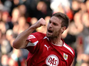 Bristol City V Norwich City Prints: Bristol City vs. Norwich City: A Football Rivalry - Season 08-09