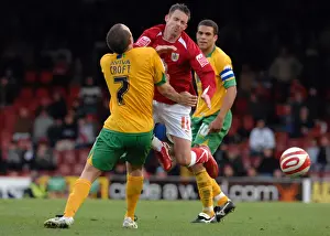 Bristol City V Norwich City Prints: Bristol City vs Norwich City: A Football Rivalry - Season 08-09