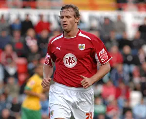 Bristol City V Norwich City Prints: Bristol City vs Norwich City: A Football Rivalry - Season 08-09