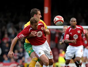 Framed Print : Bristol City vs Norwich City: A Football Rivalry - Season 08-09 Framed Print : Bristol City vs Norwich City: A Football Rivalry - Season 08-09