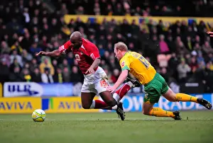 Norwich City V Bristol City Prints: Bristol City vs. Norwich City: A Football Rivalry - Season 08-09