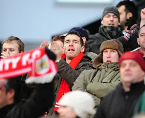 Framed Print : Bristol City vs. Norwich City: A Football Rivalry - Season 08-09