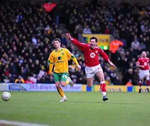 Norwich City V Bristol City Prints: Bristol City vs. Norwich City: A Football Rivalry - Season 08-09