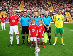 Framed Print : Bristol City vs. Norwich City: A Football Rivalry - Season 10-11