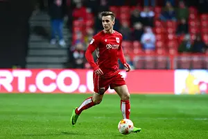 Bristol City V Norwich City Prints: Bristol City vs Norwich City: Joe Bryan in Action at Ashton Gate