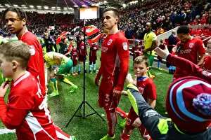 Bristol City vs. Norwich City: Mascots Kick-Off Championship Match, 07-03-2017