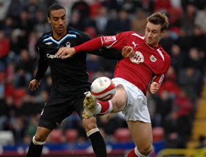 Images Dated 16th November 2008: Bristol City vs. Nottingham Forest: A Football Rivalry - Season 08-09