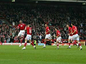 Images Dated 15th November 2008: Bristol City vs. Nottingham Forest: A Football Rivalry - Season 08-09