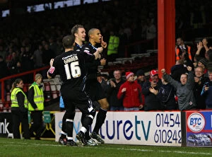 Images Dated 15th November 2008: Bristol City vs. Nottingham Forest: A Football Rivalry - Season 08-09