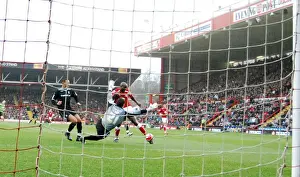 Bristol City V Nottingham Forest Prints: Bristol City vs. Nottingham Forest: A Football Rivalry - 08-09 Season