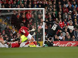 Bristol City V Nottingham Forest Prints: Bristol City vs. Nottingham Forest: A Football Rivalry - Season 08-09