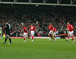 Bristol City V Nottingham Forest Prints: Bristol City vs. Nottingham Forest: A Football Rivalry - Season 08-09