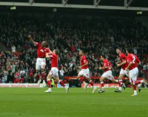 Bristol City V Nottingham Forest Prints: Bristol City vs. Nottingham Forest: A Football Rivalry - Season 08-09