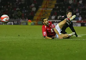 Bristol City V Nottingham Forest Prints: Bristol City vs. Nottingham Forest: A Football Rivalry - Season 08-09