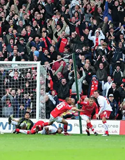 Nottingham Forest V Bristol City Prints: Bristol City vs. Nottingham Forest: A Football Rivalry (Season 08-09)