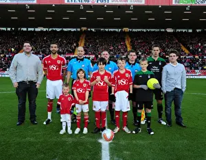 Bristol City V Nottingham Forest Prints: Bristol City vs. Nottingham Forest: A Football Rivalry - Season 11-12