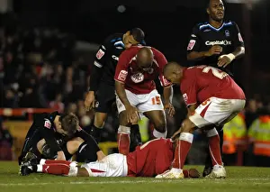Bristol City V Nottingham Forest Prints: Bristol City vs. Nottingham Forest: A Football Rivalry - Season 8-9