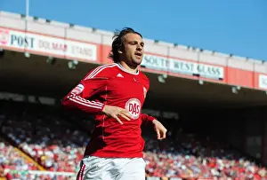 Bristol City V Nottingham Forest Prints: Bristol City vs. Nottingham Forest: A Football Showdown - Season 10-11