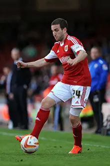 Bristol City V Notts County Prints: Bristol City vs Notts County: Martin Paterson in Action at Ashton Gate, 2014