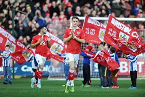 Bristol City V Notts County Prints: Bristol City vs Notts County: Matt Smith in Action at Ashton Gate, Sky Bet League One