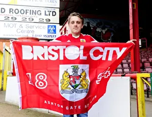 Bristol City V Notts County Prints: Bristol City vs Notts County Rivalry: A Football Showdown at Ashton Gate (April 2014)