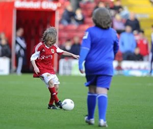 Images Dated 2nd November 2013: Bristol City vs Oldham Athletic: A Fierce Rivalry in Sky Bet League One - Ashton Gate, 2013