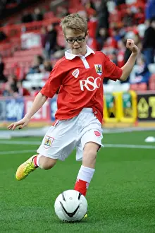 Bristol City V Oldham Athletic Prints: Bristol City vs Oldham Athletic: A Football Rivalry in Sky Bet League One at Ashton Gate - November 2014