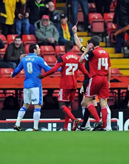 Bristol City vs Peterborough: Lee Tomlin's Red Card for Off-the-Ball Incident Against Greg Cunningham