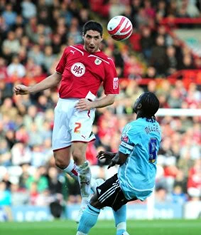 Bristol City v Peterborough United Collection: Bristol City vs. Peterborough United: A Football Rivalry - Season 09-10