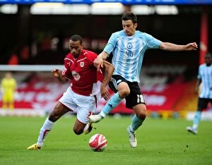 Images Dated 17th October 2009: Bristol City vs. Peterborough United: A Football Rivalry - Season 09-10