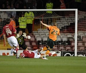 Images Dated 1st October 2008: Bristol City vs Plymouth Argyle: A Football Rivalry - Season 08-09