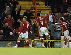 Framed Print : Bristol City vs Plymouth Argyle: Season 08-09