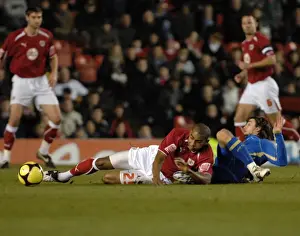 Bristol City V Portsmouth Prints: Bristol City vs Portsmouth: A Football Rivalry - Season 08-09