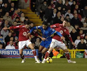 Bristol City V Portsmouth Prints: Bristol City vs Portsmouth: A Football Rivalry - Season 08-09